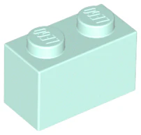 Brick, 1 x 2 - Official LEGO® Part - Image 4