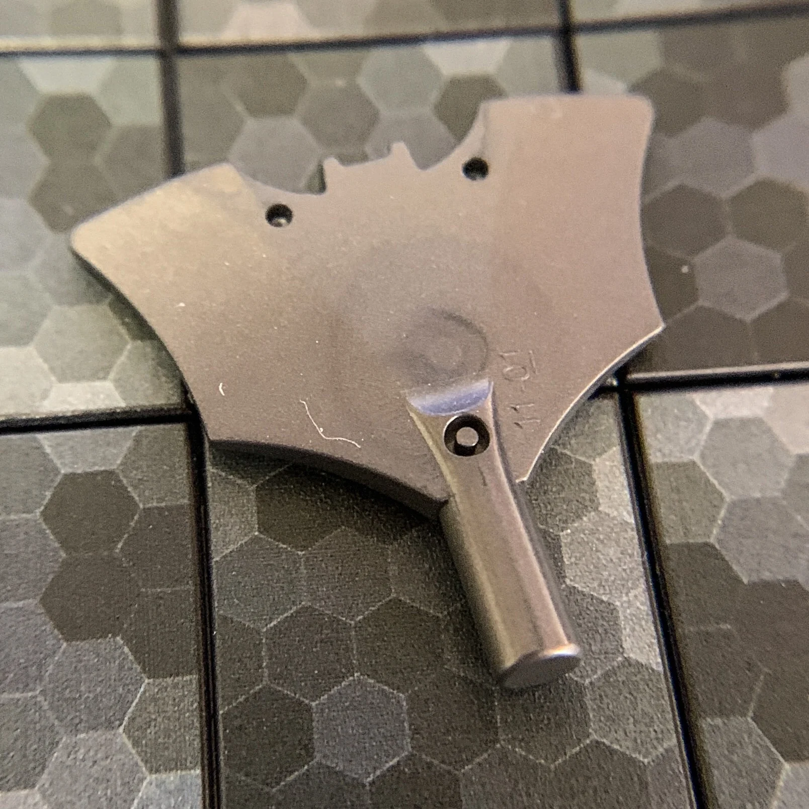 Batarang (Handle on Bottom) - Official LEGO® Part - Image 2