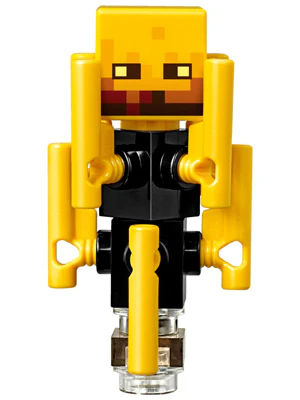 Blaze (Plates Stand) - LEGO Minecraft Minifigure (2015)