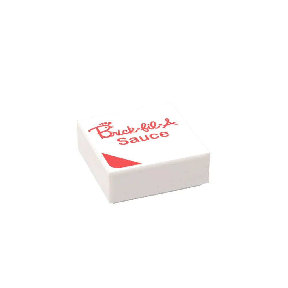 Brick-Fil-A Minifig Sauce Pack - B3 Customs