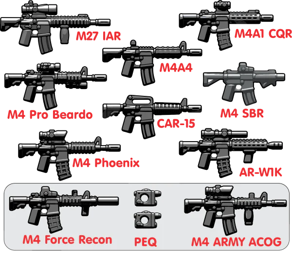 BrickArms® Modern Combat Mission Weapons Pack - Image 4