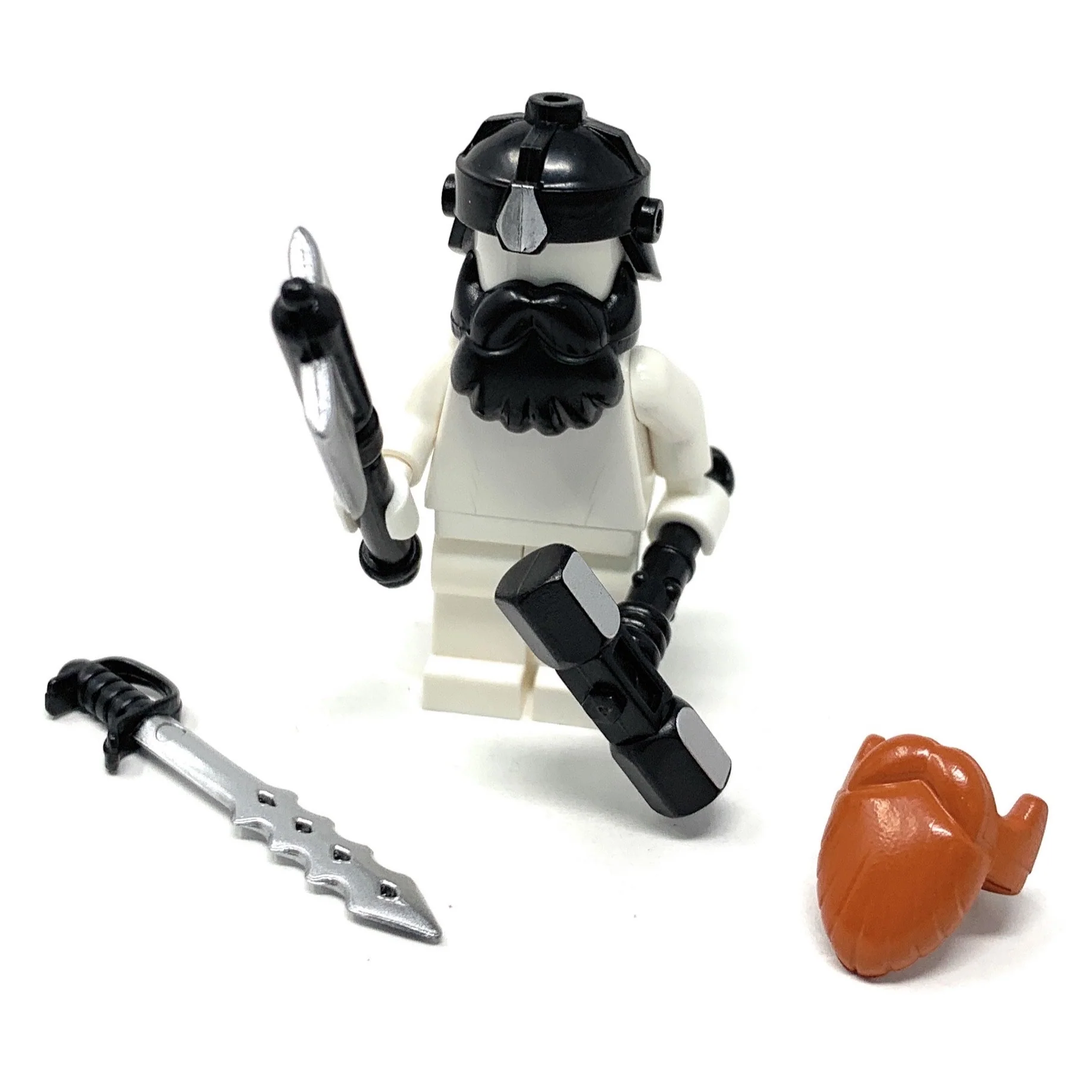Plunderer - Dwarf Warrior Minifig Pack - BrickForge - Image 4