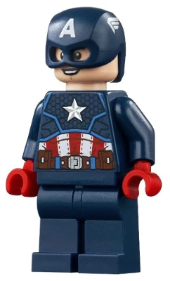 Captain America (Avengers) - LEGO Marvel Minifigure (2021) - Image 2