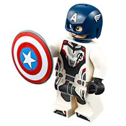 Captain America (Endgame) - LEGO Marvel Minifigure (2019) - Image 2
