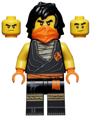 Cole Legacy (Orange Bandana) - LEGO Ninjago Movie Minifigure (2021)