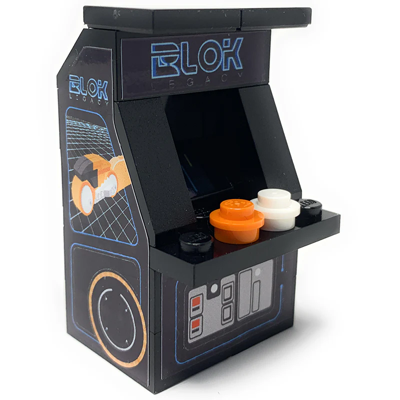 Custom BLOK Legacy Arcade Machine made using LEGO parts - Image 3