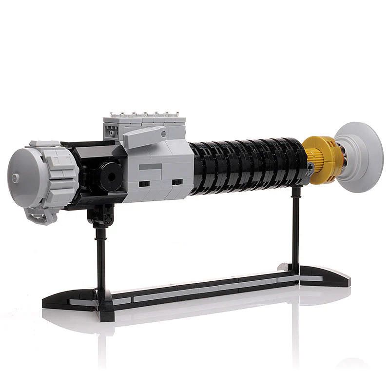 Custom LEGO Obi-Wan Kenobi Lightsaber w/ Stand - Image 5