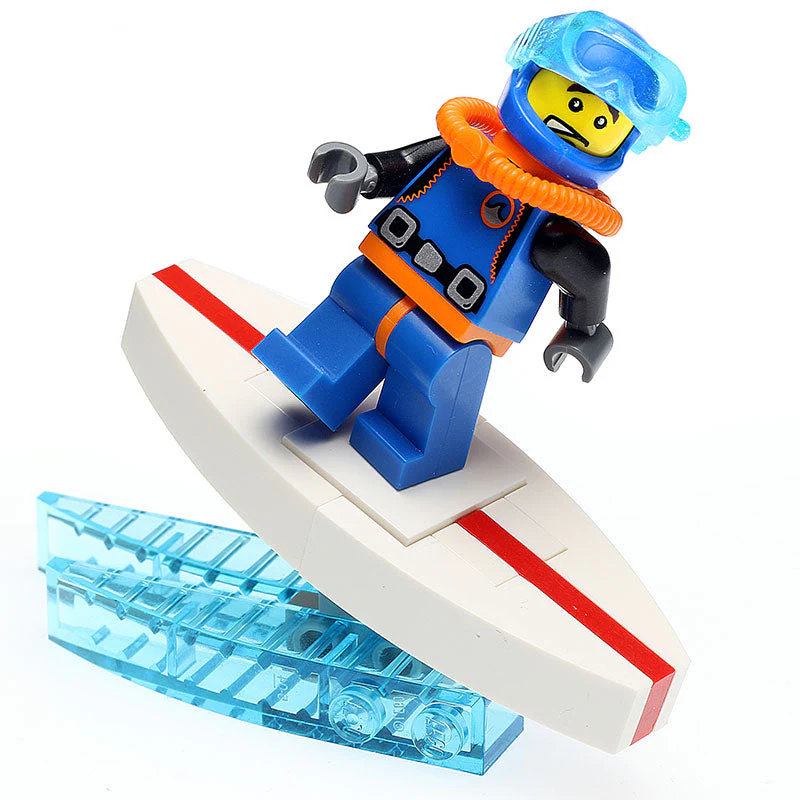Custom Surfboard with Wave - Image 2