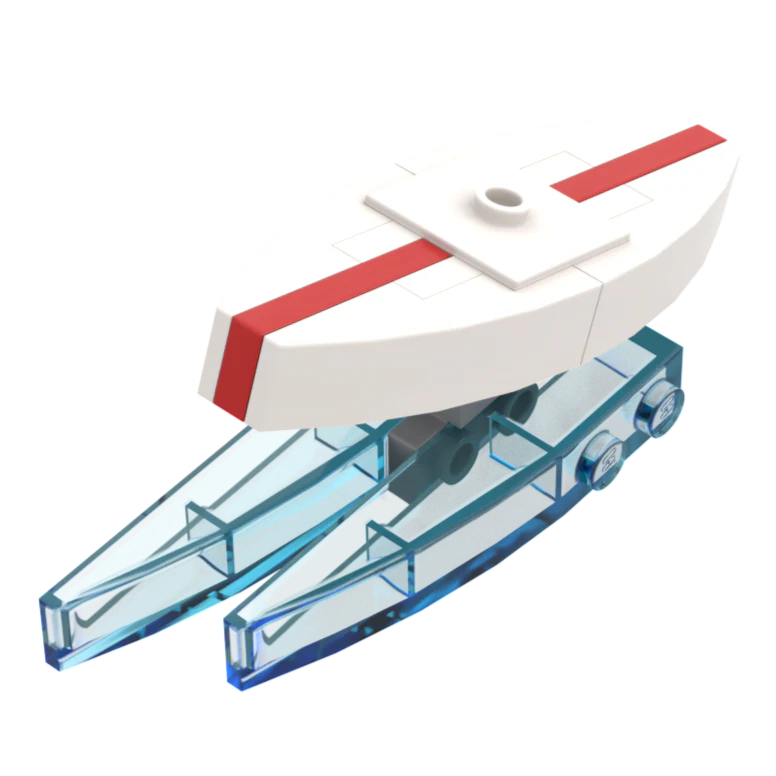 Custom Surfboard with Wave - Image 3