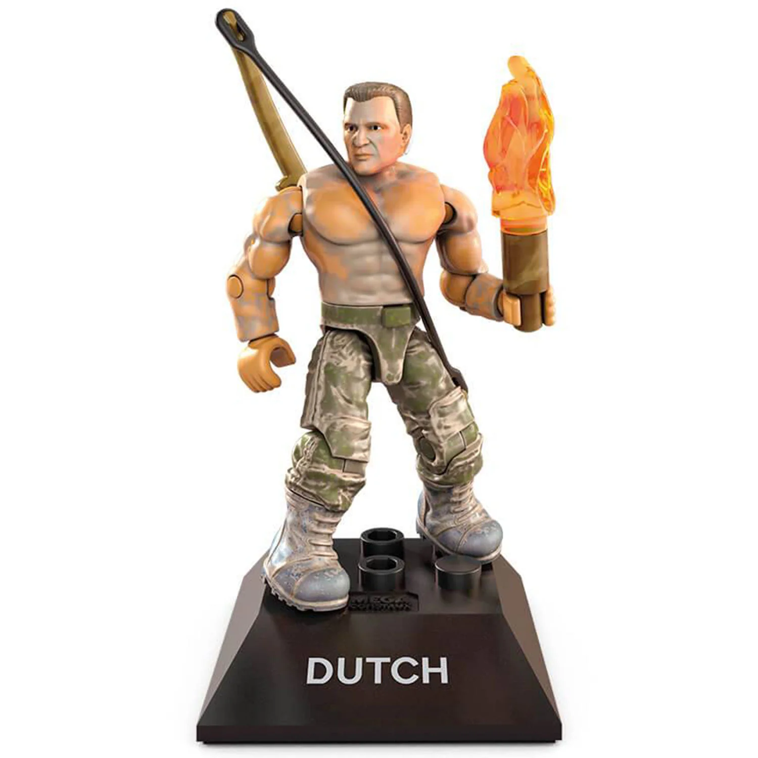 Dutch - Mega Construx Predator Black Series Figure Pack [RETIRED]