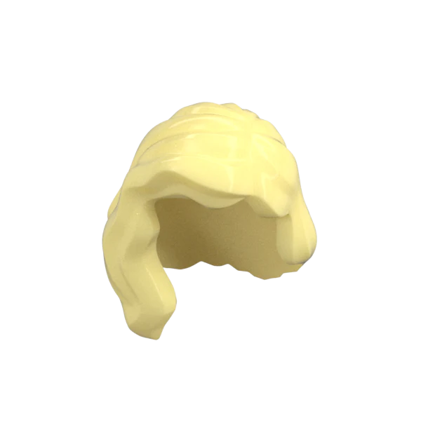 Hairpiece, Female Mid-Length with Part over Right Shoulder - Official LEGO® Part - Image 4