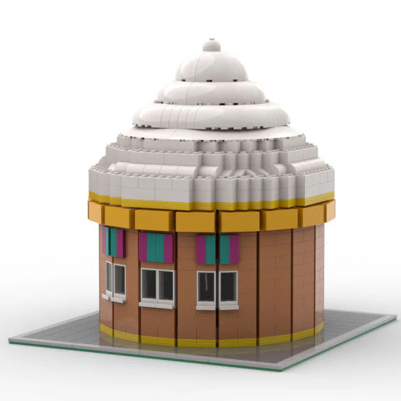 Instructions for Custom LEGO Ice Cream Shop - Image 2