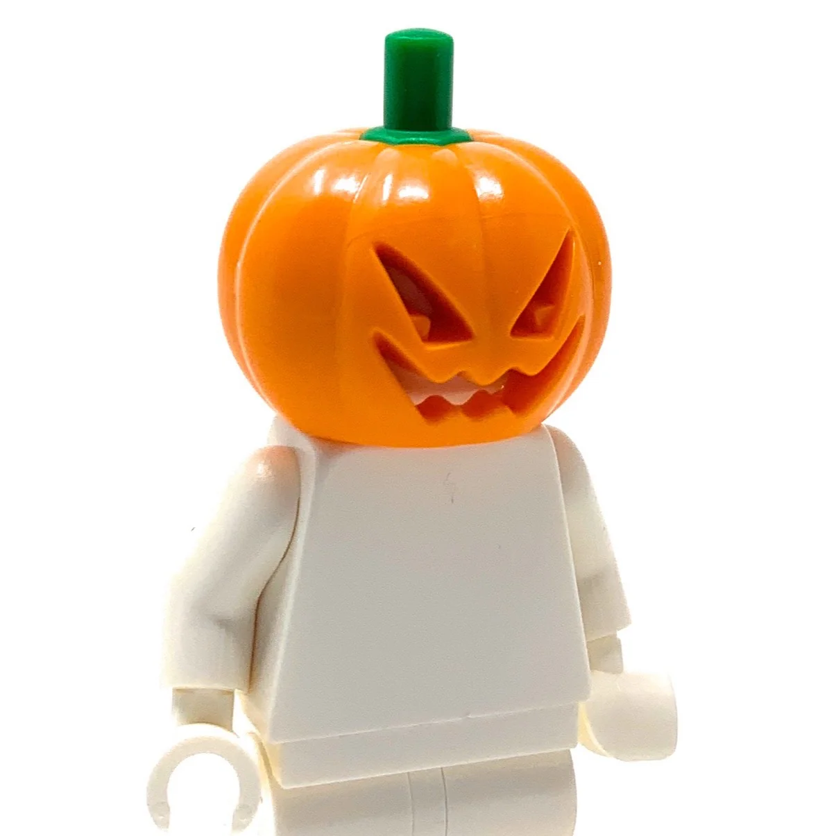 Jack O' Lantern, Pumpkin Headpiece - Official LEGO® Part - Image 2
