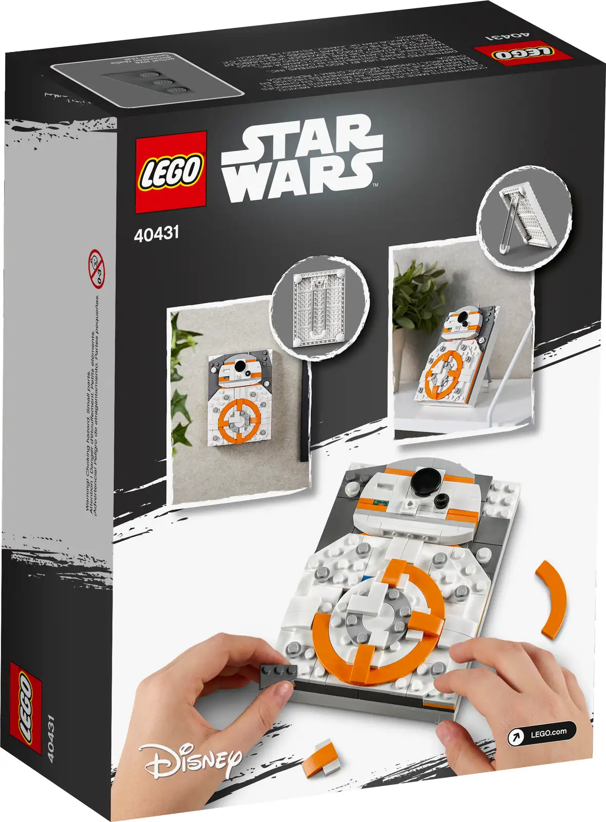 LEGO Brick Sketches™ Star Wars BB-8™ Set (40431) - Image 3