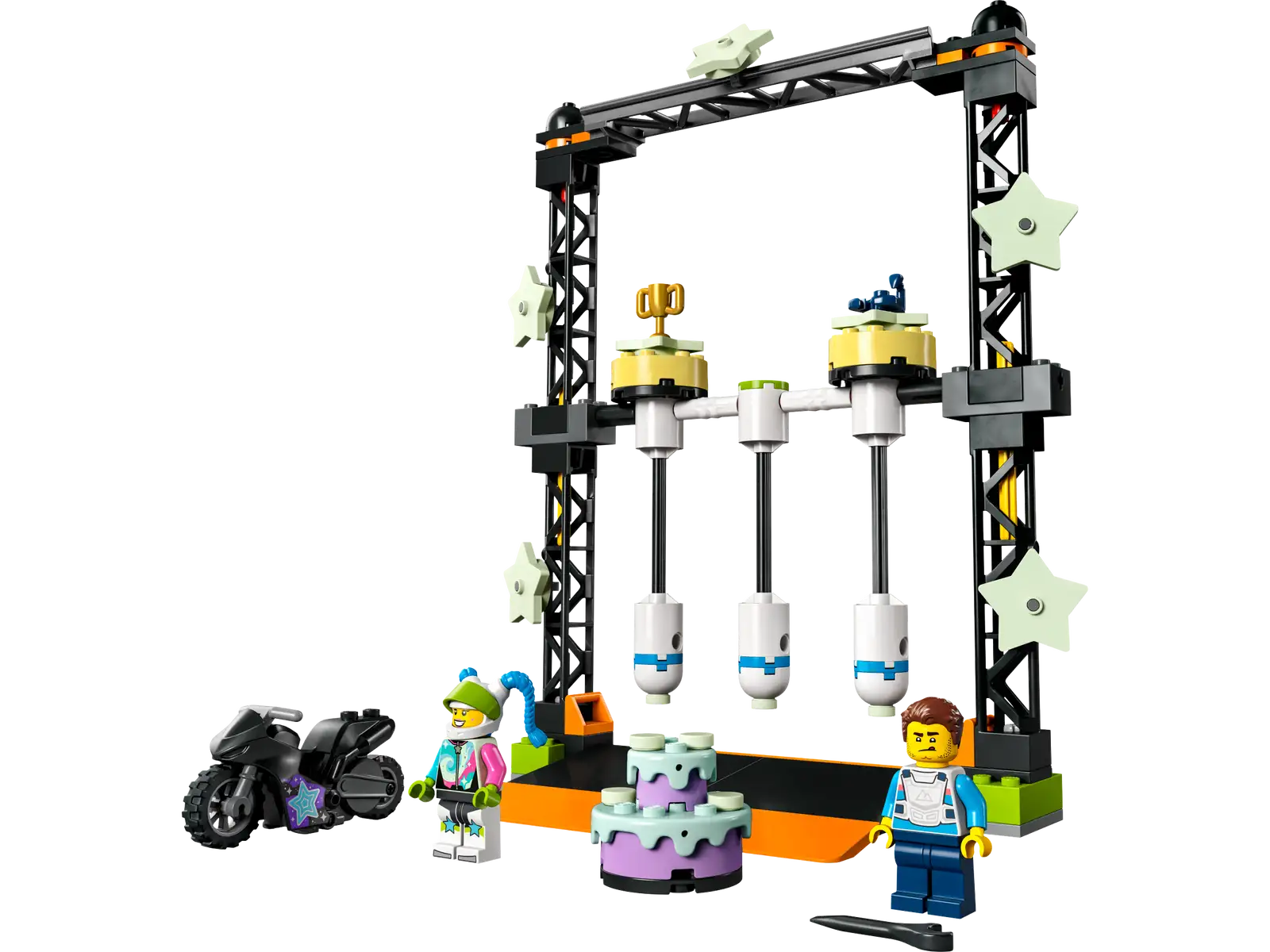 LEGO City The Knockdown Stunt Challenger Set (60341) - Image 2