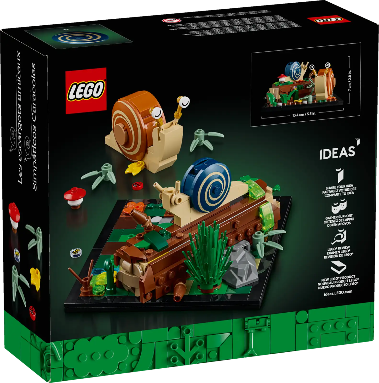 LEGO Ideas Friendly Snails GWP Set (40788) - Image 3