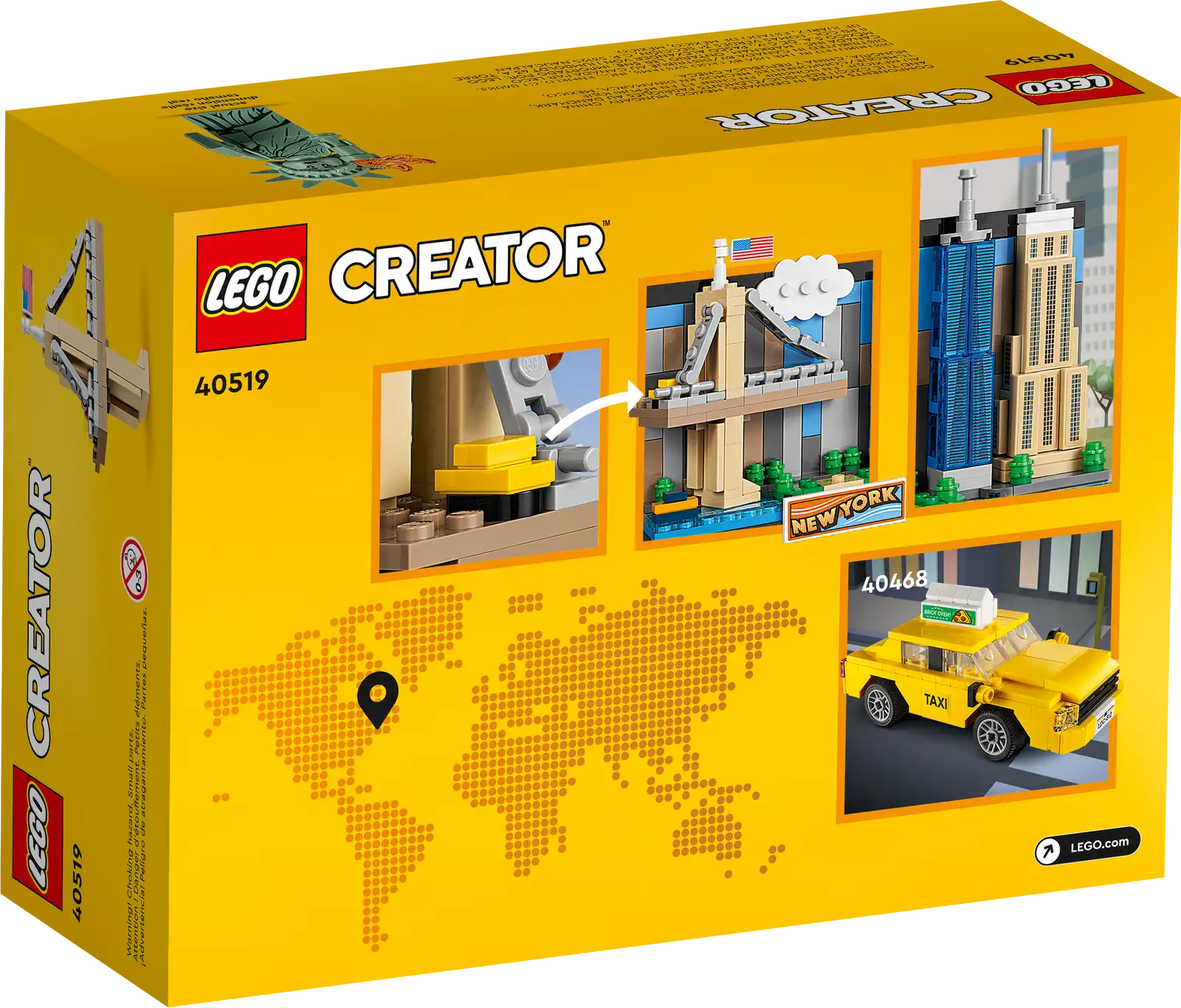 LEGO Creator New York Postcard Set (40519) - Image 2