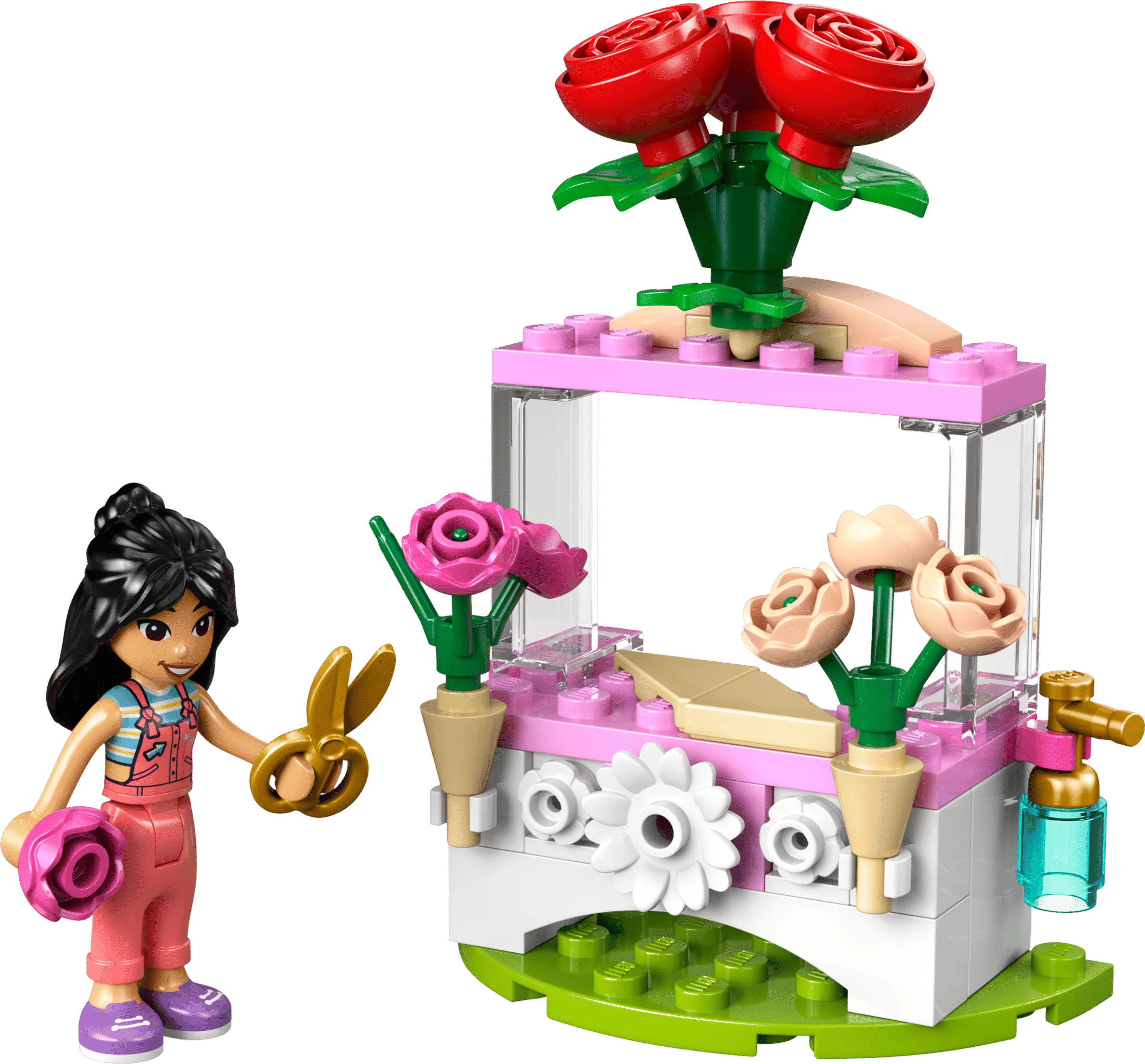 LEGO Flower Stand with Roses (30721) - Image 2