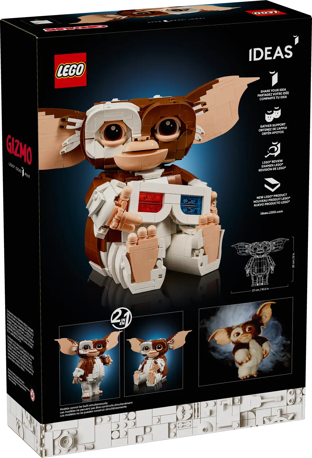 LEGO Ideas Gremlins™: Gizmo Set (21361) - Image 2