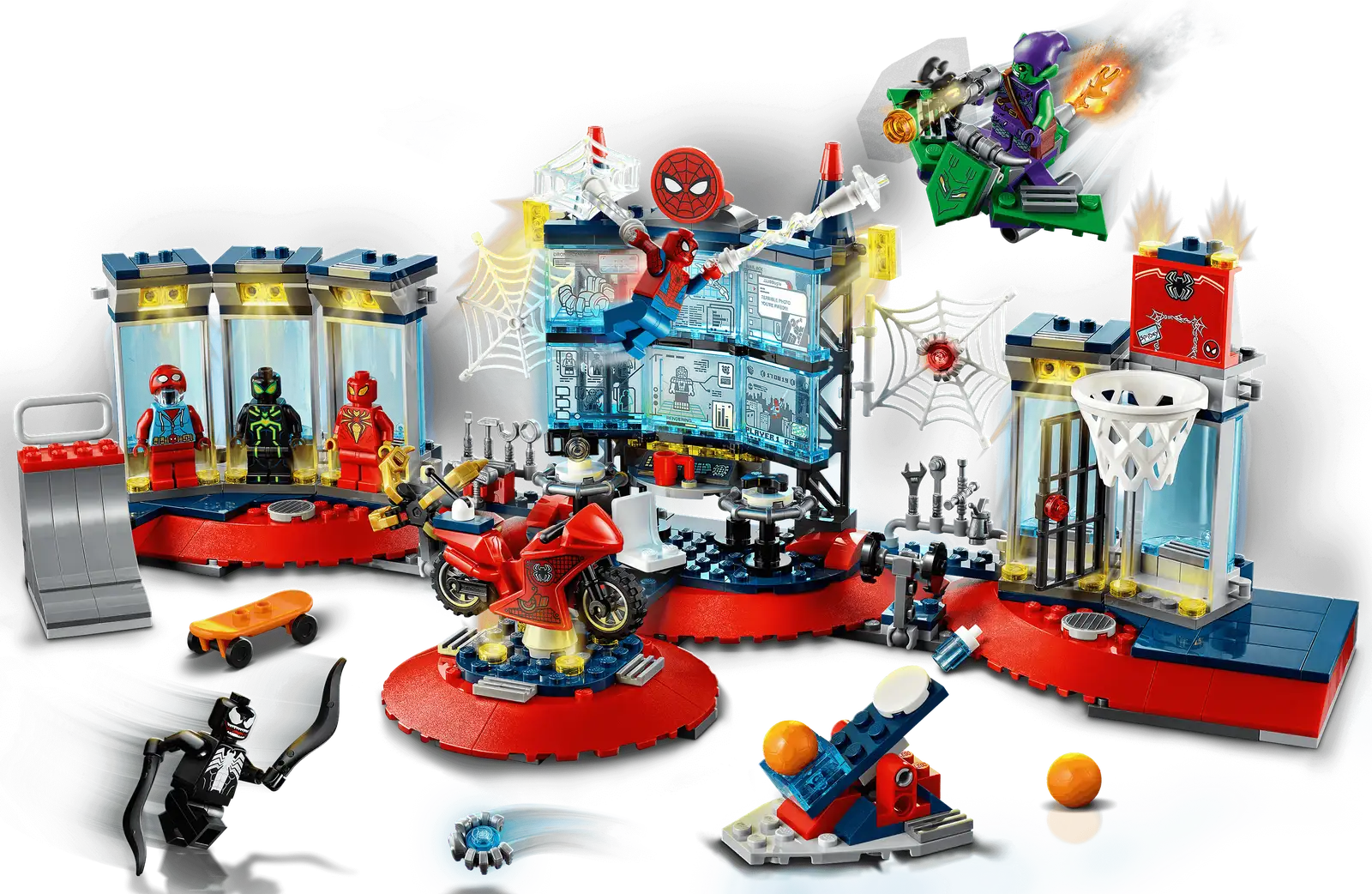 LEGO Marvel Attack on the Spider Lair Set (76175) - Image 2