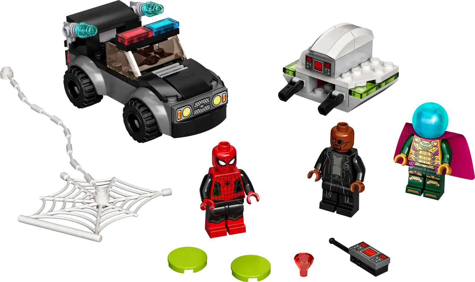 LEGO Marvel Spider-Man vs. Mysterio’s Drone Attack Set (76184) - Image 2