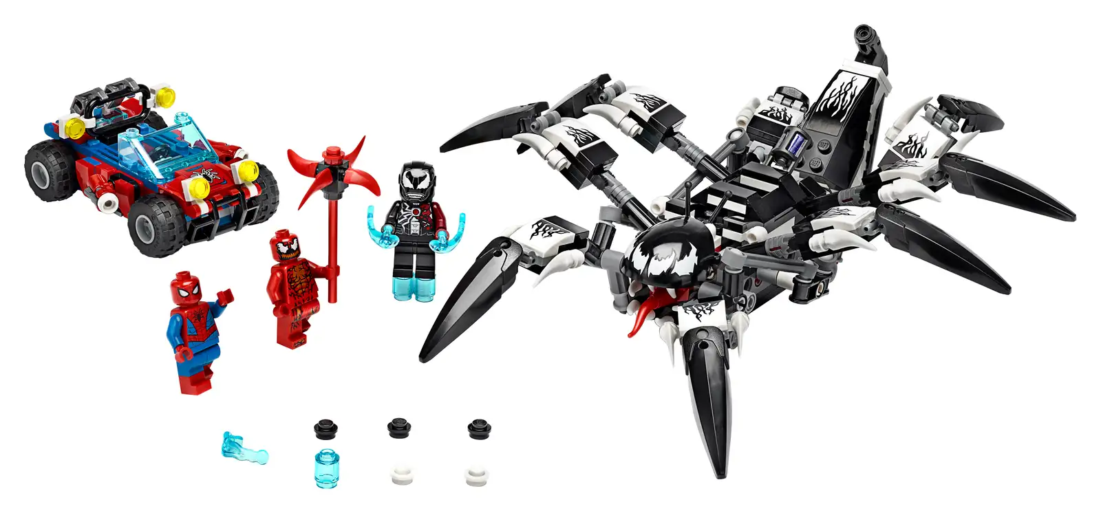 LEGO Marvel Spin and Electro Dinosaur Vehicle Chase Set (11198)