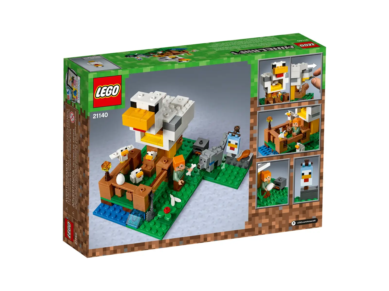 LEGO Minecraft The Chicken Coop Set (21140) - Image 2