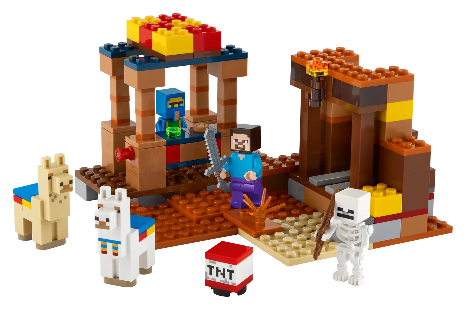 LEGO Minecraft The Trading Post Set (21167) - Image 3