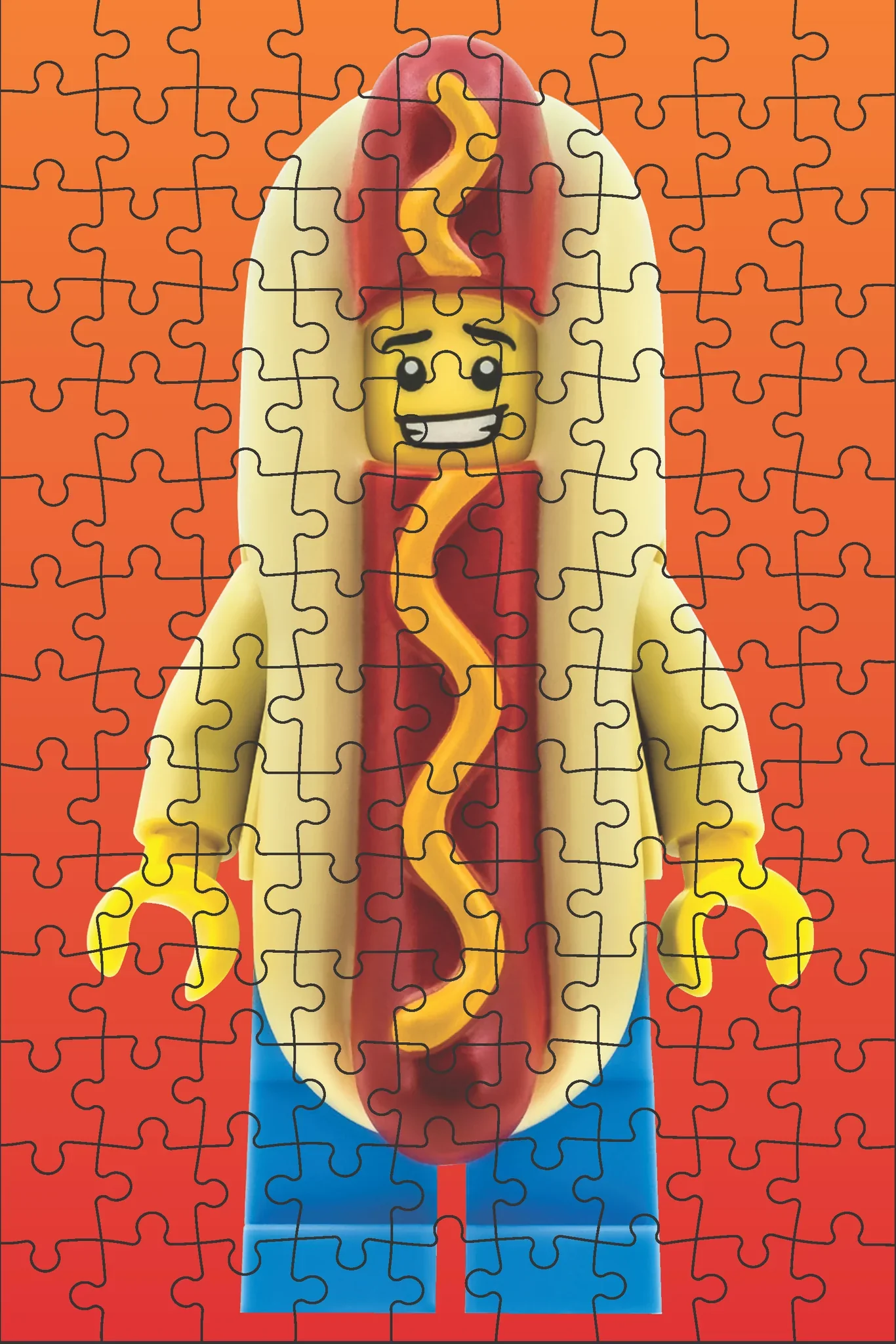 LEGO Mystery Minifigure Mini Puzzle (Red Edition) - Image 3