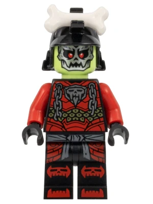 LEGO Ninjago Legacy: Kai vs. Bone King Minifigures Metal Box (112324) - Image 3