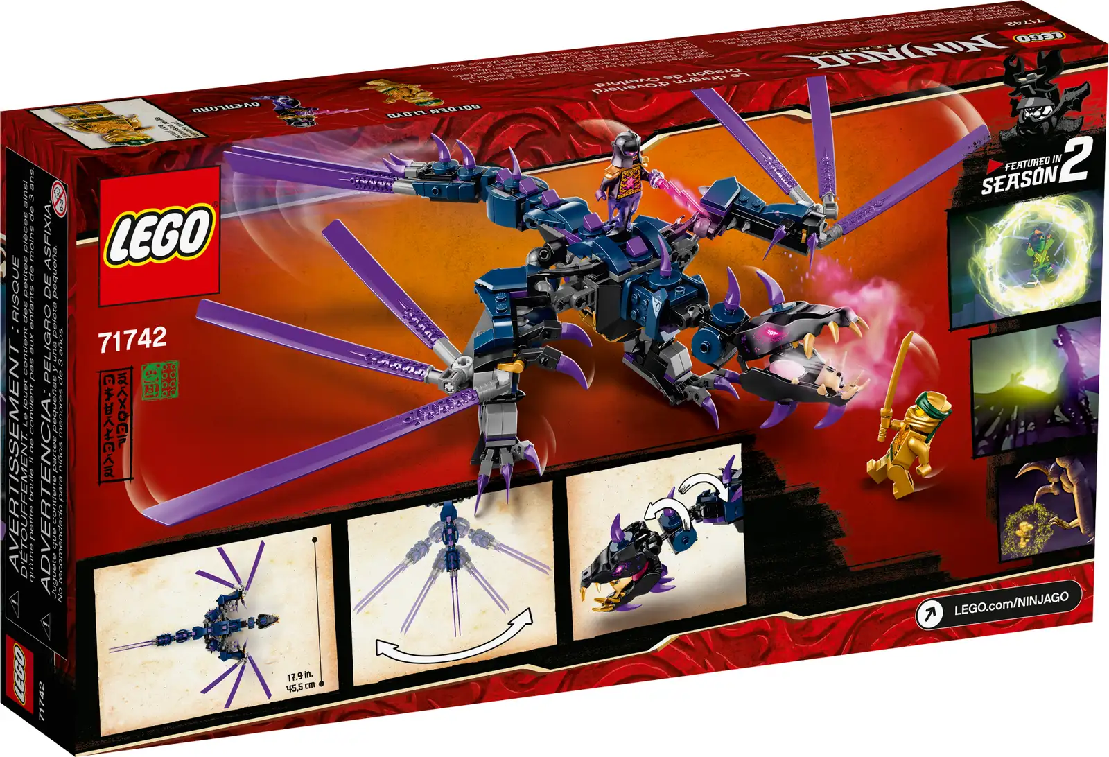 LEGO Ninjago Overlord Dragon Set (71742) - Image 3