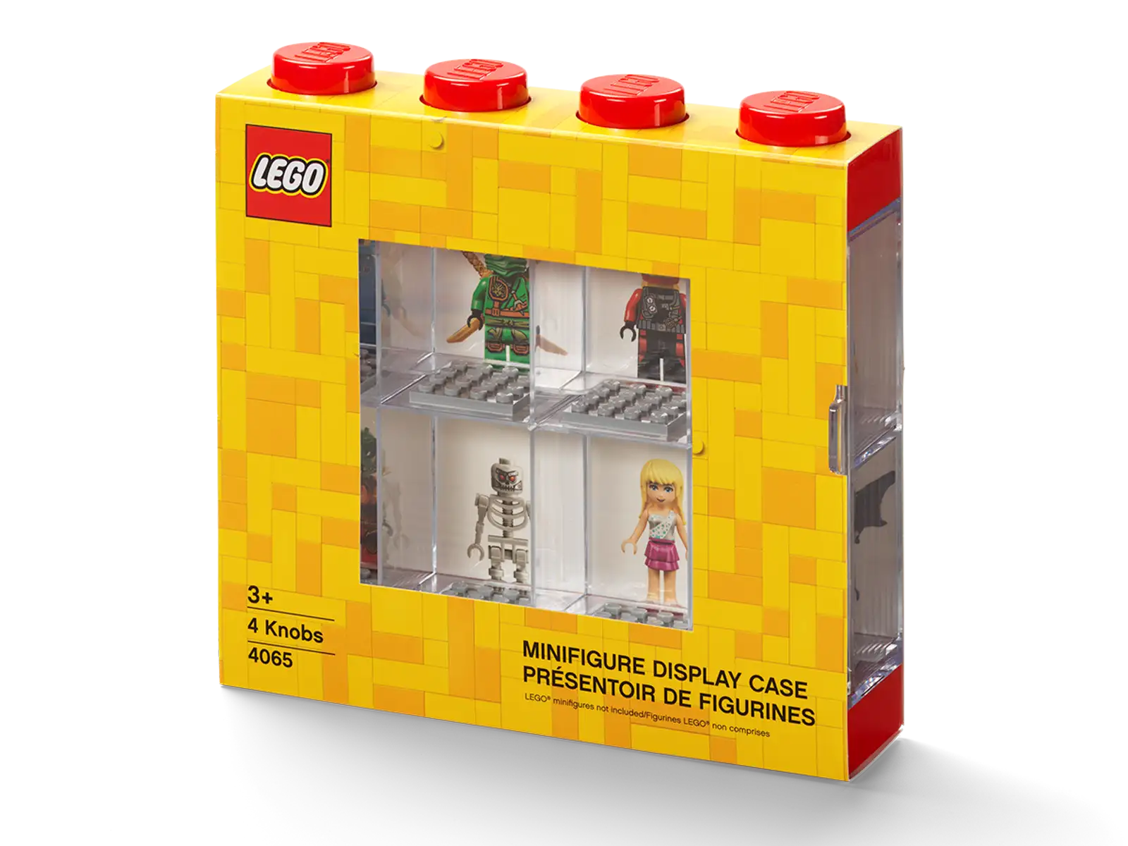LEGO 8-Minifigure Display Case (RED)