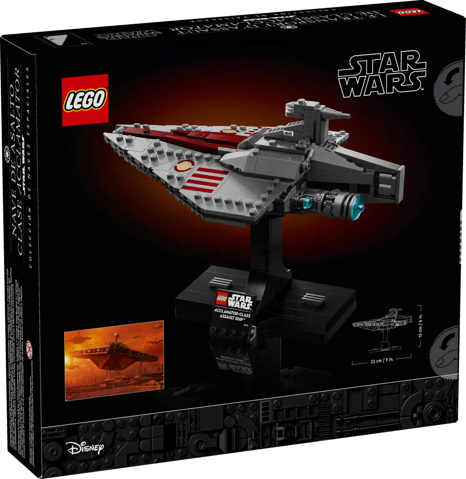 LEGO Star Wars Acclamator-Class Assault Ship™ Set (75404) - Image 3