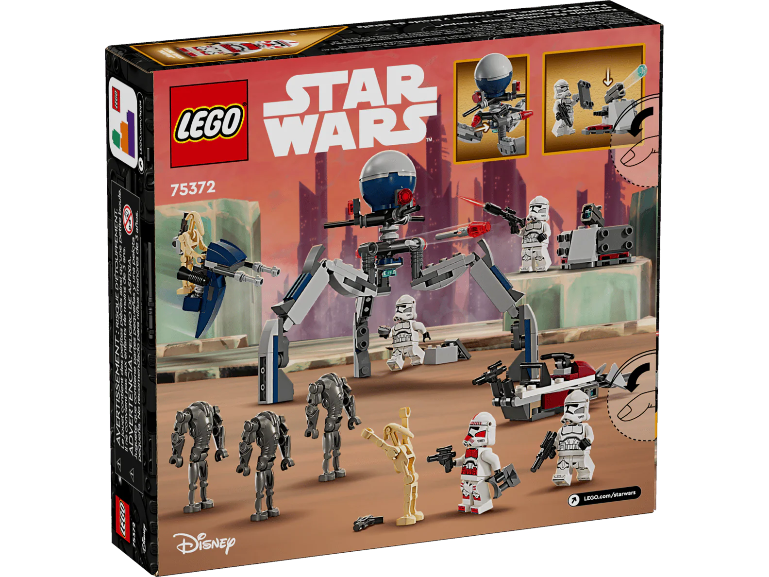 LEGO Star Wars Clone Trooper & Battle Droid Battle Pack Set (75372) - Image 2