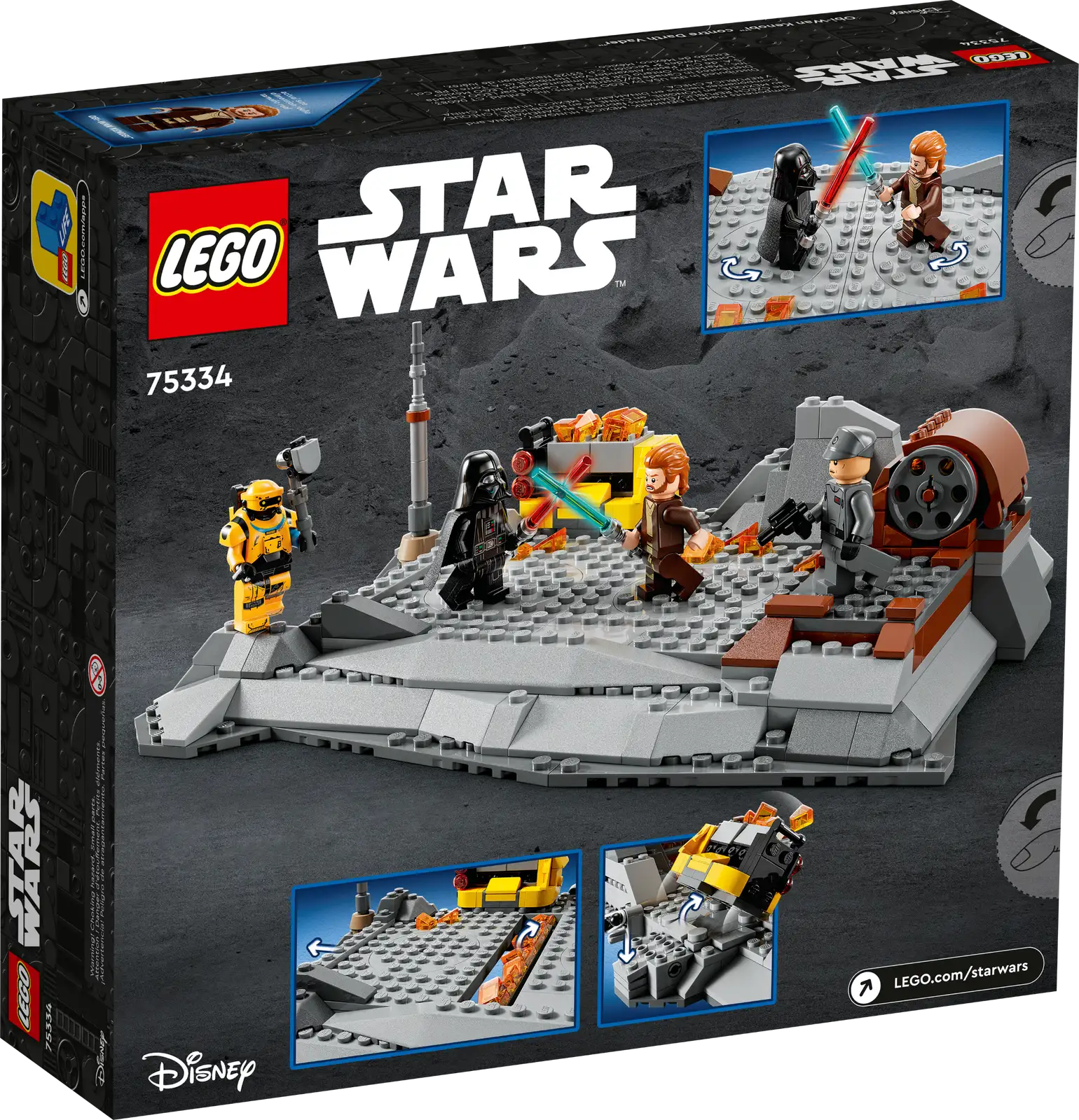 LEGO Star Wars Obi-Wan Kenobi™ vs. Darth Vader™ Set (75334) - Image 2