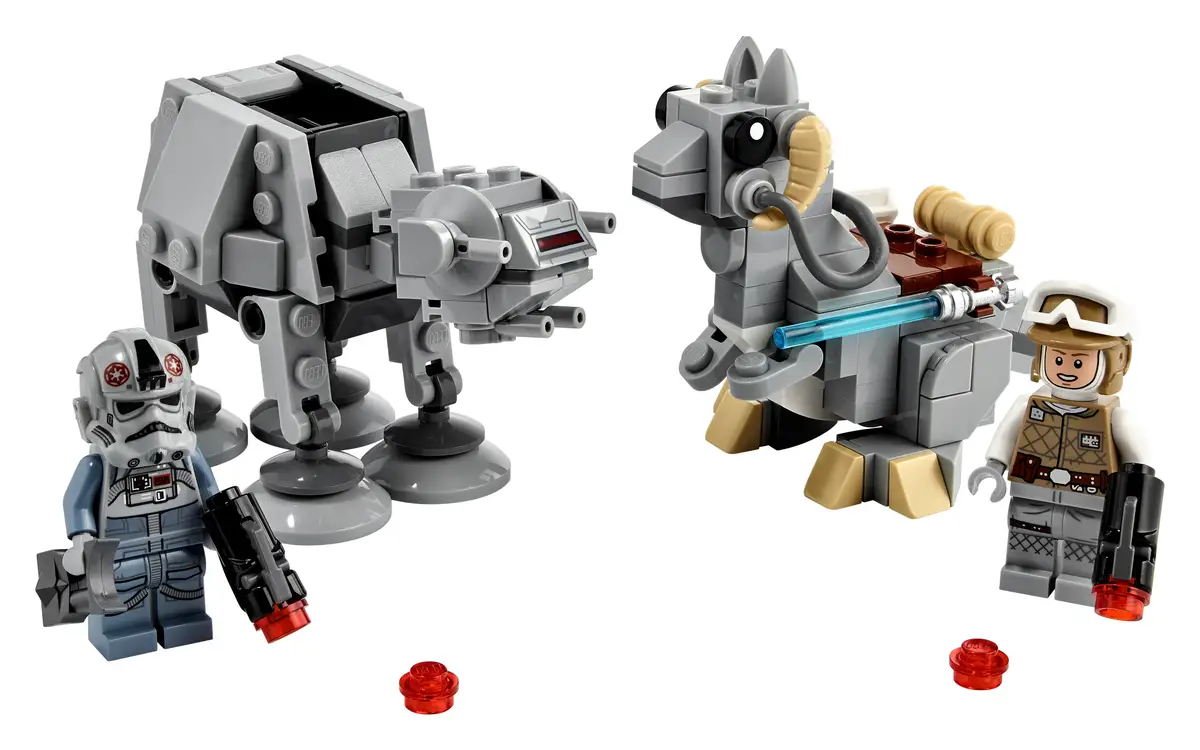 LEGO Star Wars AT-AT vs Tauntaun Microfighters Set (75298) - Image 2
