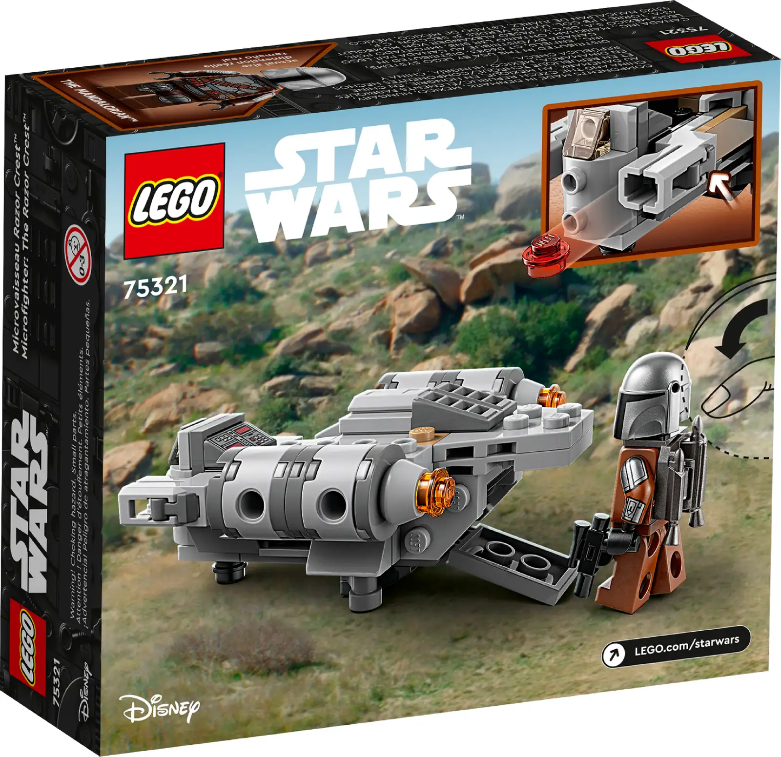 LEGO Star Wars The Razor Crest™ Microfighter Set (75321) - Image 2