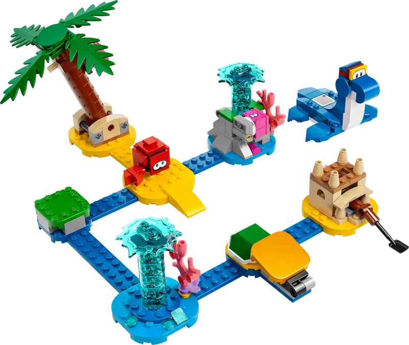 LEGO Super Mario - Dorrie’s Beachfront Expansion Set (71398) - Image 2