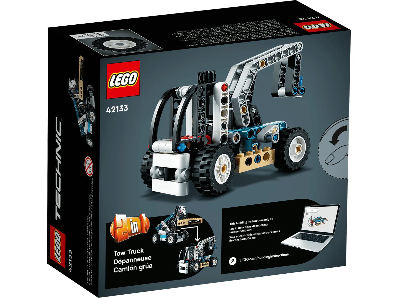 LEGO Technic Telehandler Set (42133) - Image 2