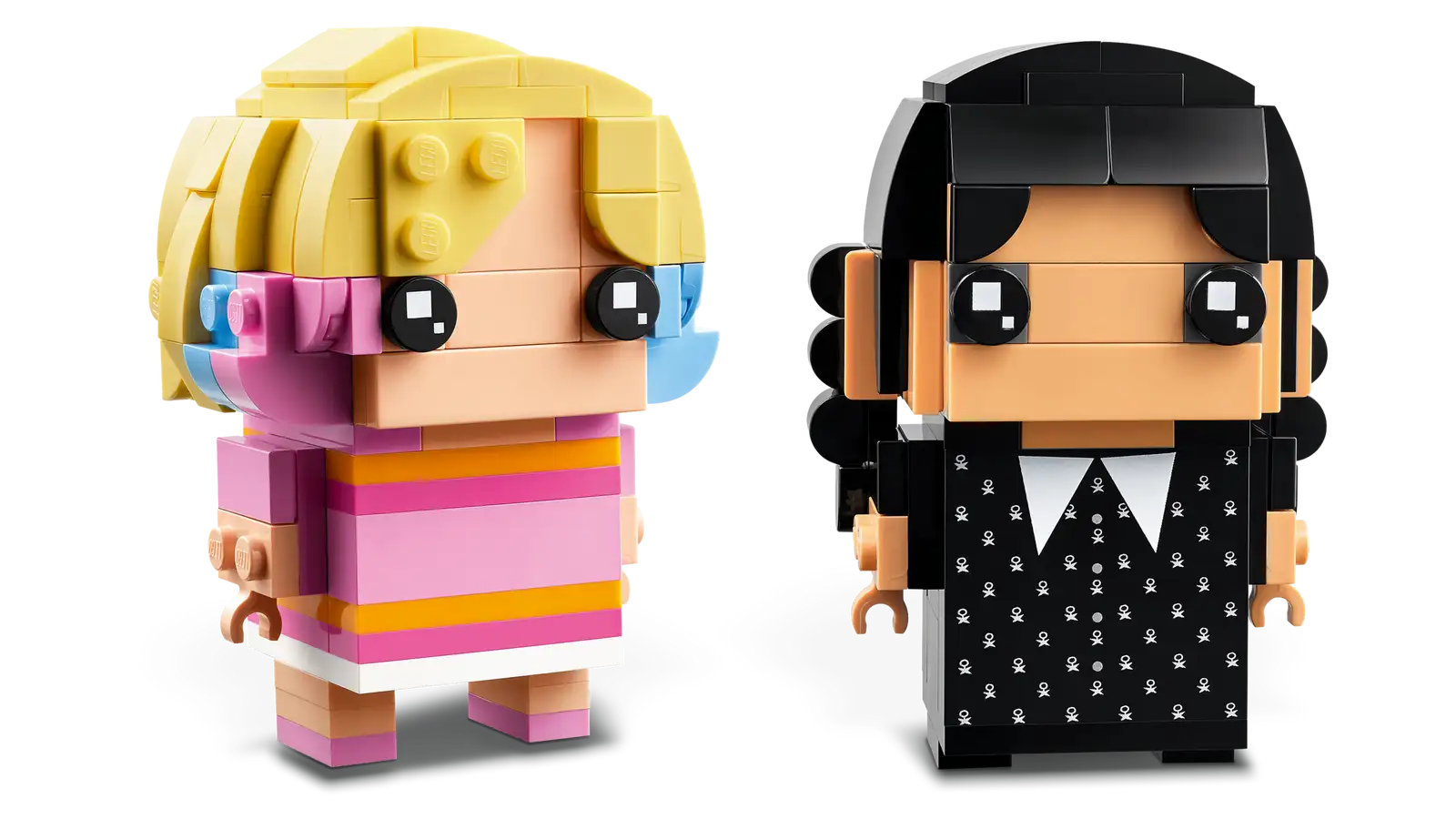 LEGO Wednesday: Wednesday & Enid BrickHeadz Set (40750) - Image 2