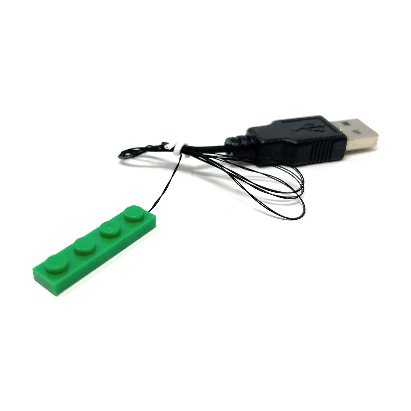 Light-Up 1x4 Plate (USB) - LEGO Compatible - Image 3