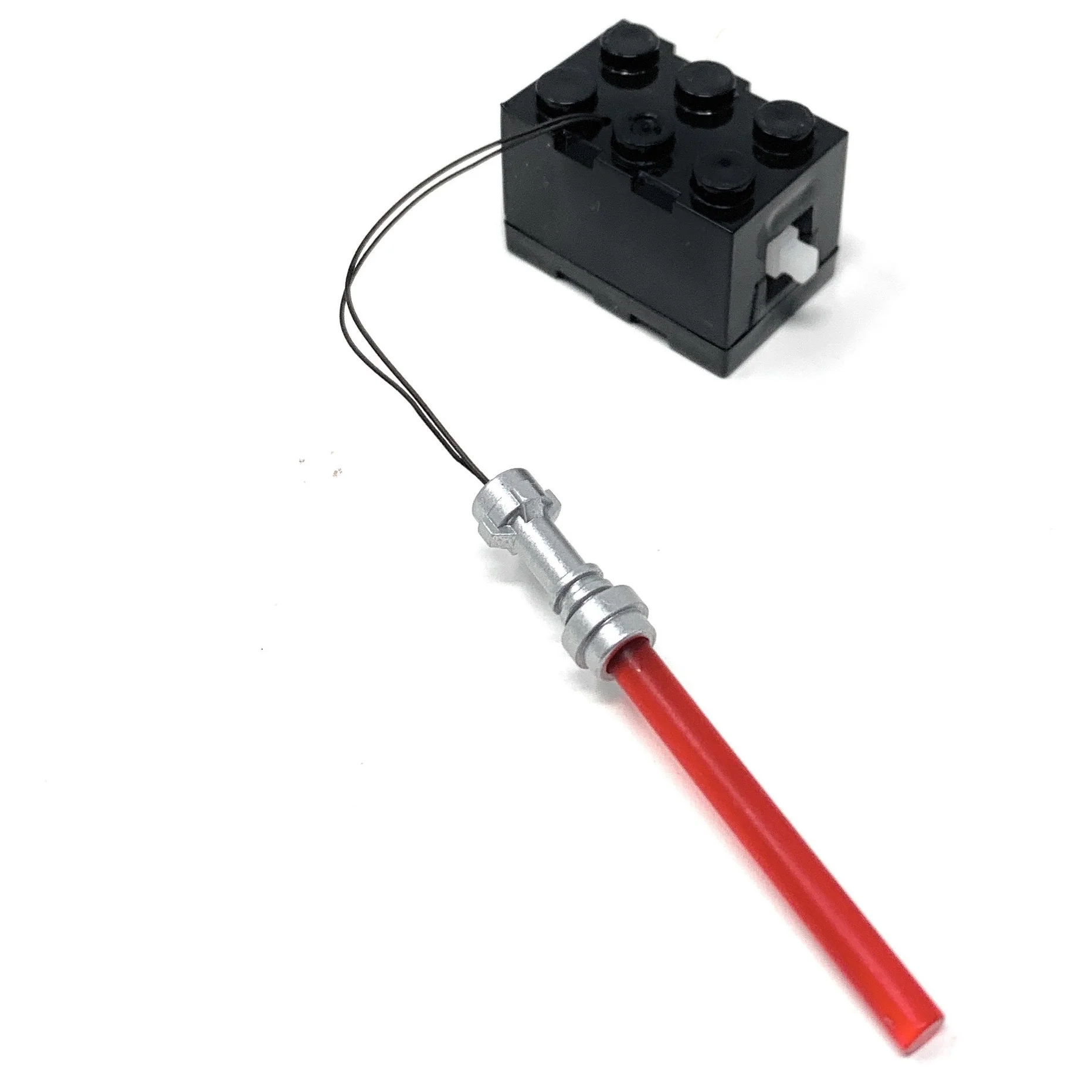 Light-Up Minifigure Lightsaber (Red) - Image 3