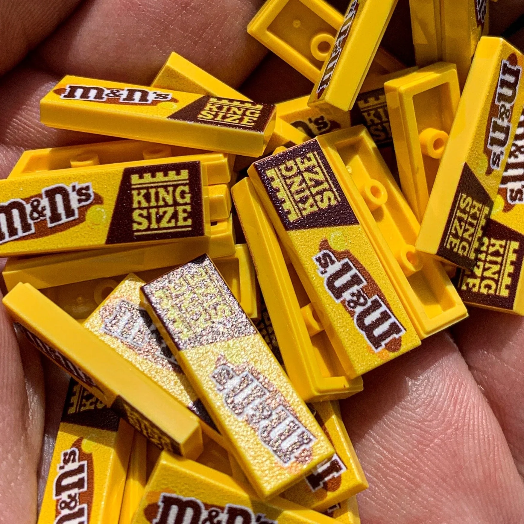 M&N's (Peanut) Candy (King Size) - B3 Customs® Printed 1x3 Tile - Image 2