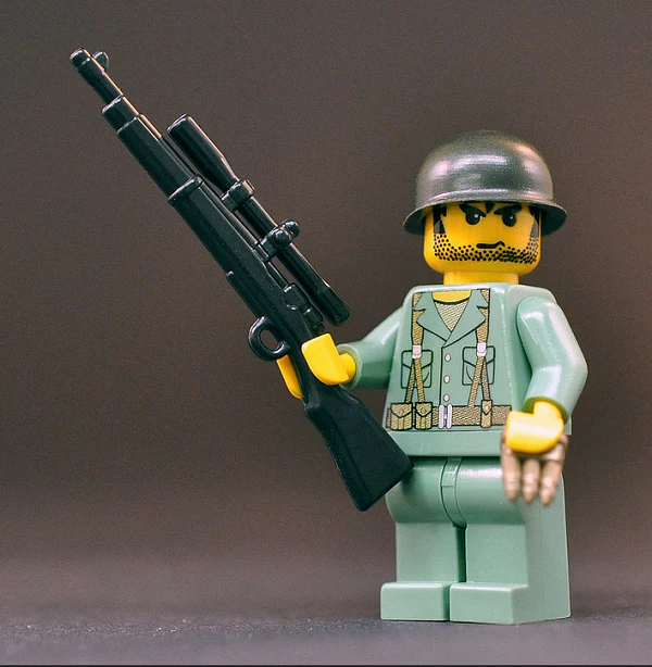 M1903 Springfield USMC Sniper Rifle with Scope - BrickArms - Image 2
