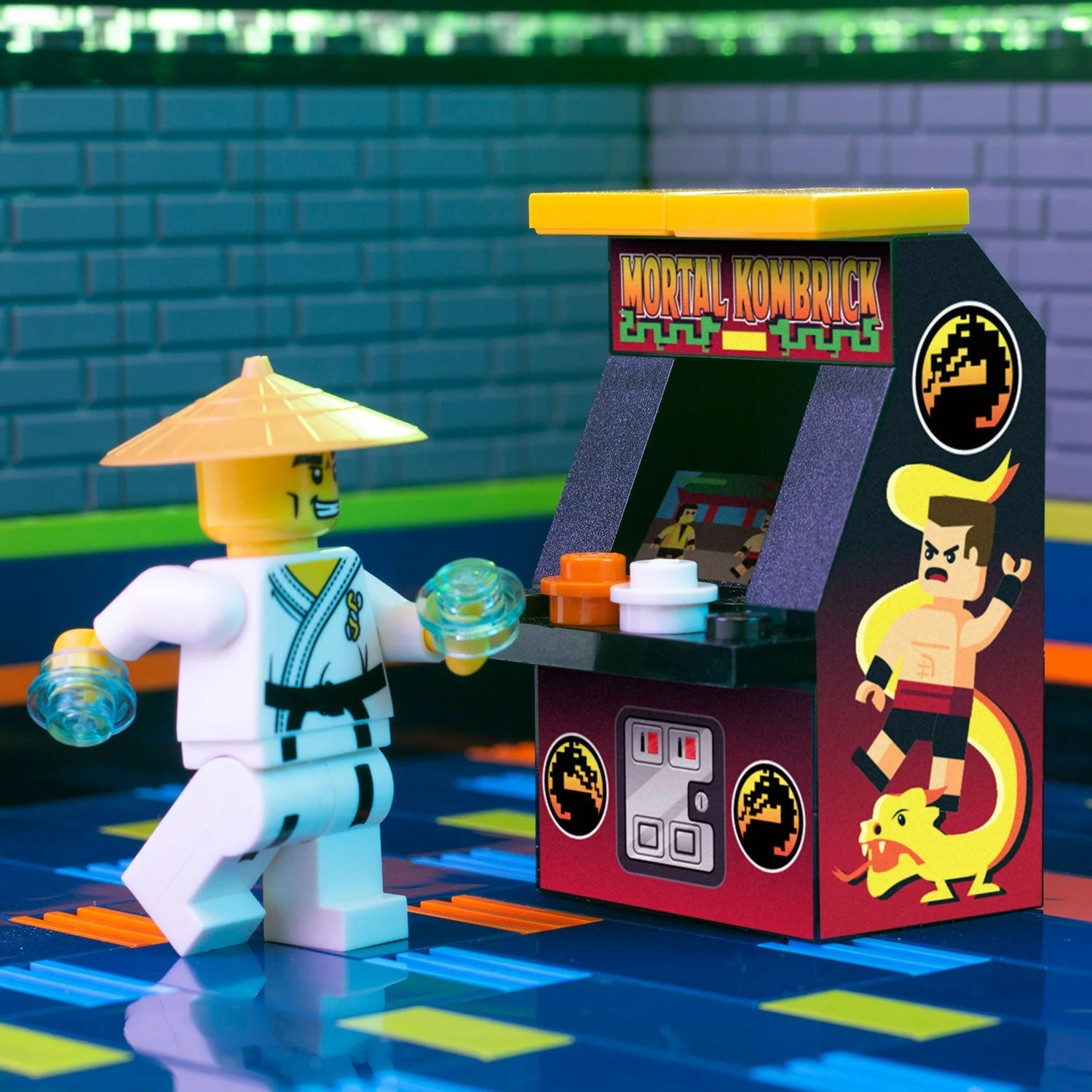 Mortal Kombrick - B3 Customs Arcade Machine made using LEGO parts - Image 3