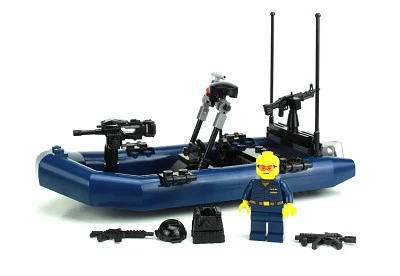 Navy RHIB Attack Boat - Custom Military Set - Image 3