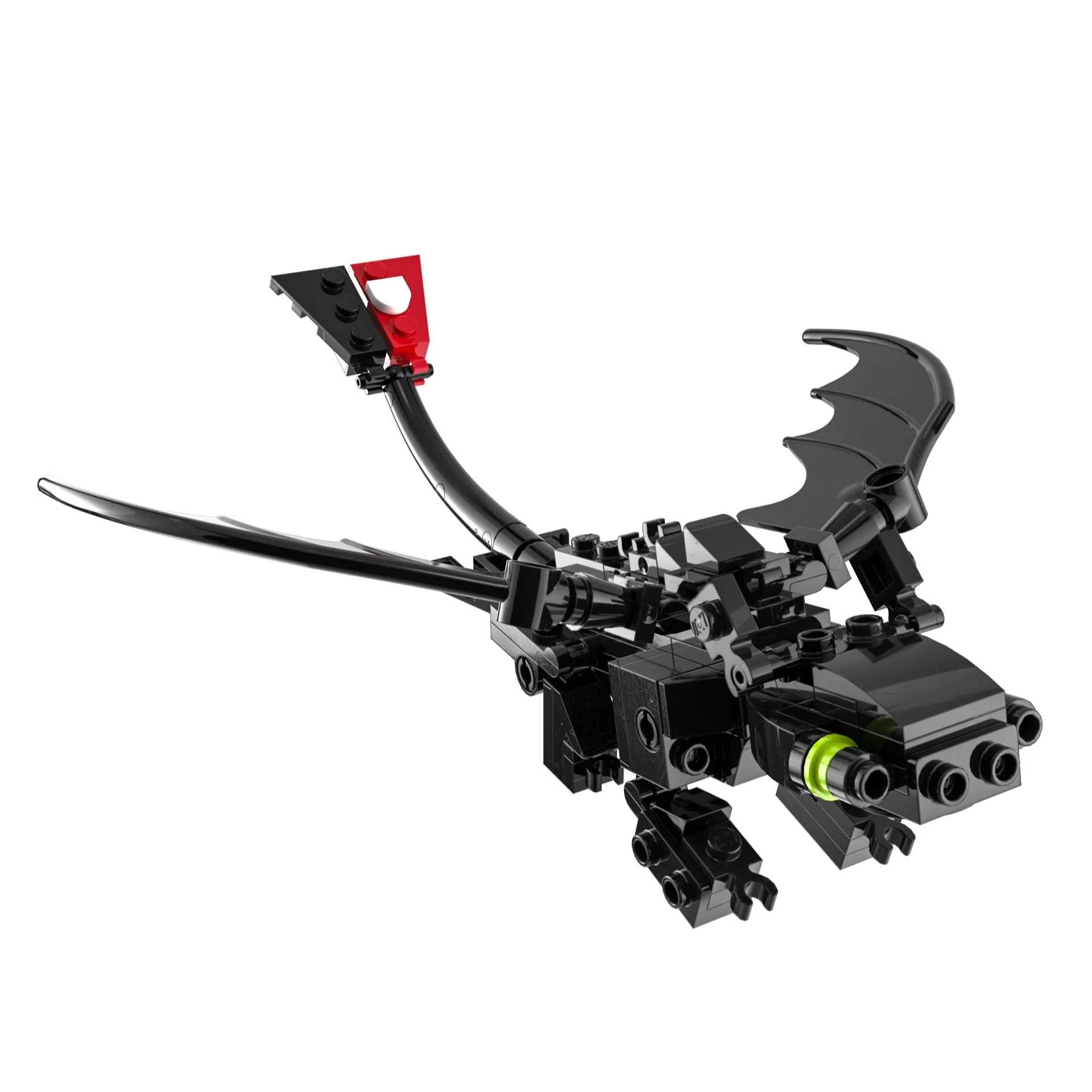 Night Dragon - Custom MOC made using LEGO parts - Image 3