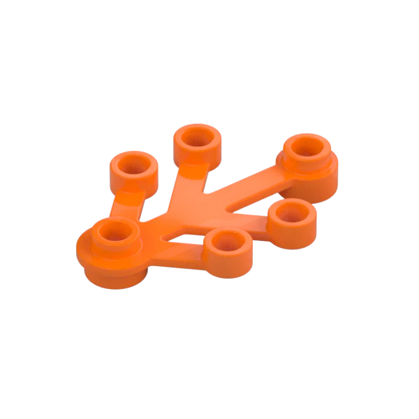 Plant Leaves, 4 x 3 Studs - Official LEGO® Part - Image 5