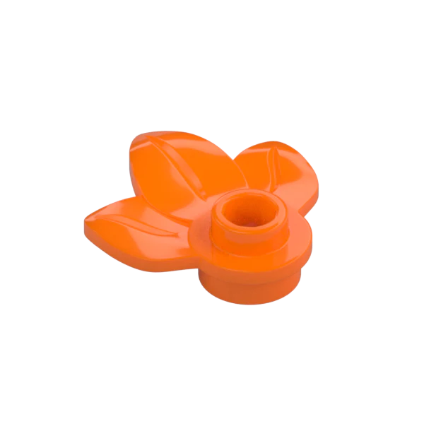 Plant Plate, Round 1 x 1 with 3 Leaves - Official LEGO® Part - Image 10