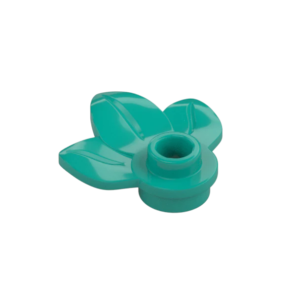 Plant Plate, Round 1 x 1 with 3 Leaves - Official LEGO® Part - Image 8